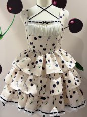 画像13: 【予約商品】frill cherry one-piece dress（フリルチェリーワンピース） (13)