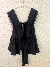 画像11: 【50％オフ】peplum ribbon tops（ペプラムリボントップス） (11)