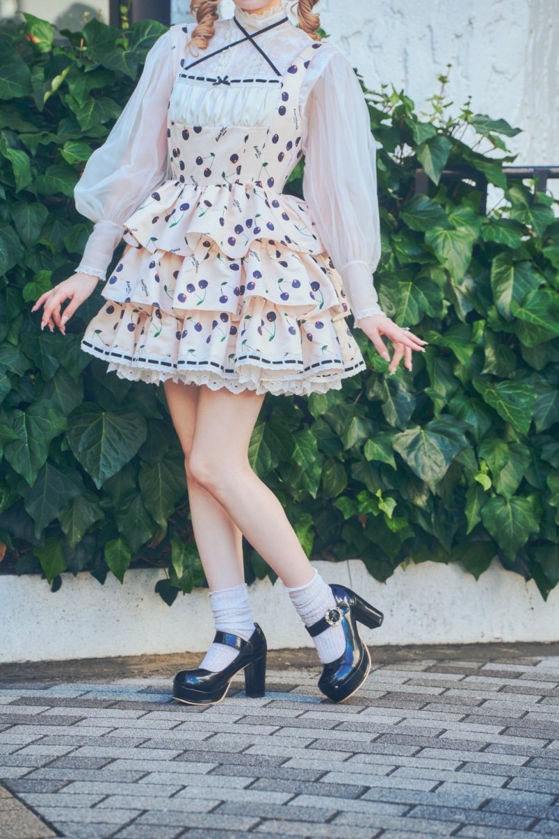 画像9: 【サンプル】frill cherry one-piece dress（フリルチェリーワンピース） (9)