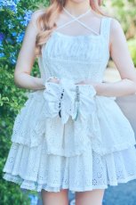 画像1: lace maid headband(レースメイドカチューシャ） (1)