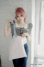 画像8: 【11月末頃配送】RoseMarie seoir×魔法少女まどか☆マギカ　リバーシブルバレエバッグ (8)