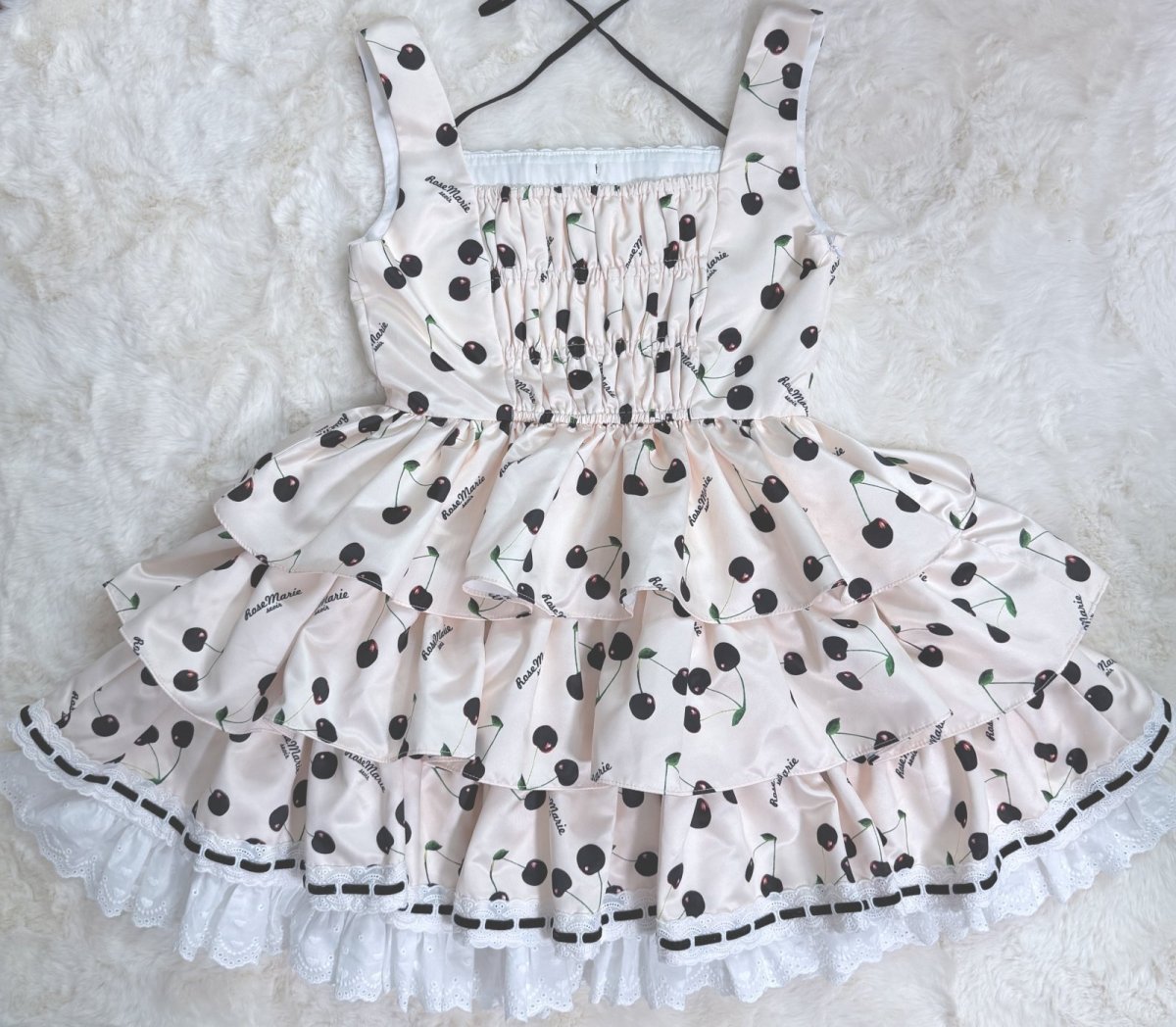 画像16: 【サンプル】frill cherry one-piece dress（フリルチェリーワンピース） (16)