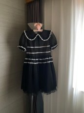 画像10: sheer pleats one-piece-dress（シアープリーツワンピース） (10)