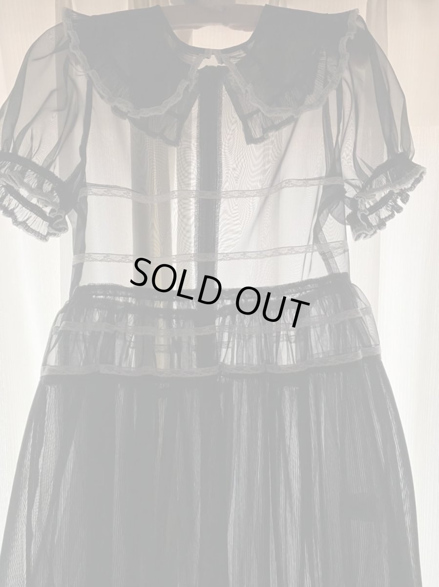 画像26: 【limited sale】sheer pleats one-piece-dress（シアープリーツワンピース） (26)