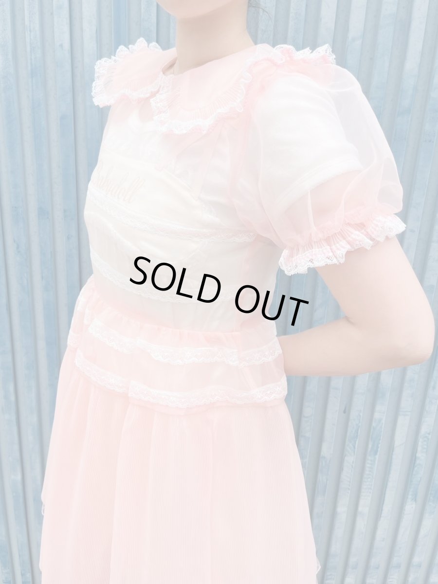 画像12: 【limited sale】sheer pleats one-piece-dress（シアープリーツワンピース） (12)