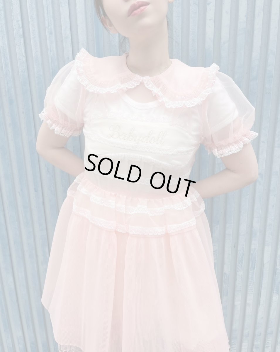 画像11: 【limited sale】sheer pleats one-piece-dress（シアープリーツワンピース） (11)