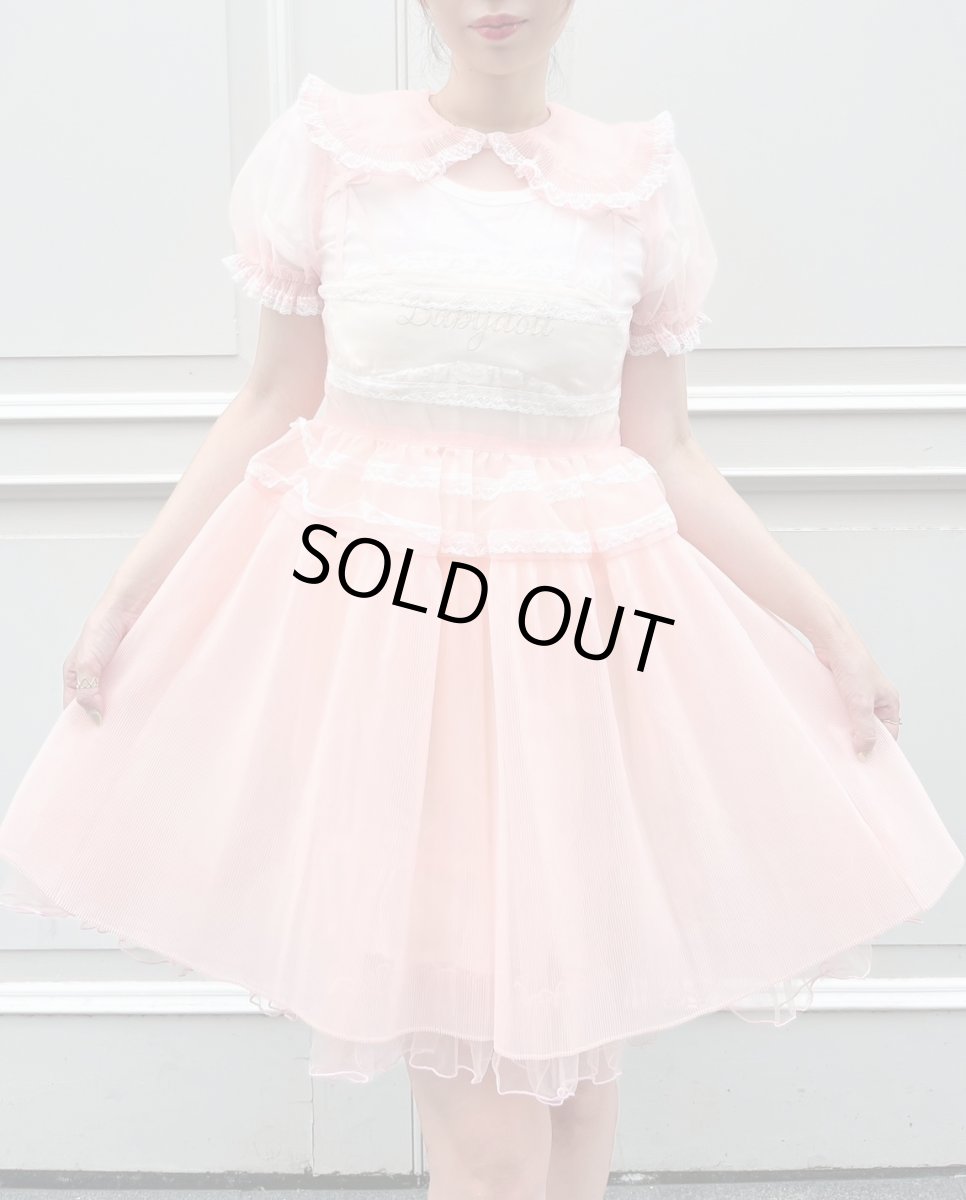 画像6: 【limited sale】sheer pleats one-piece-dress（シアープリーツワンピース） (6)