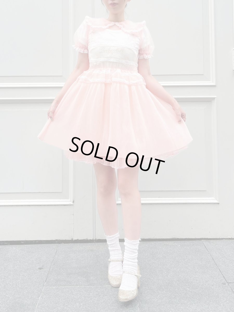 画像4: 【limited sale】sheer pleats one-piece-dress（シアープリーツワンピース） (4)