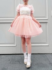 画像1: sheer pleats one-piece-dress（シアープリーツワンピース） (1)