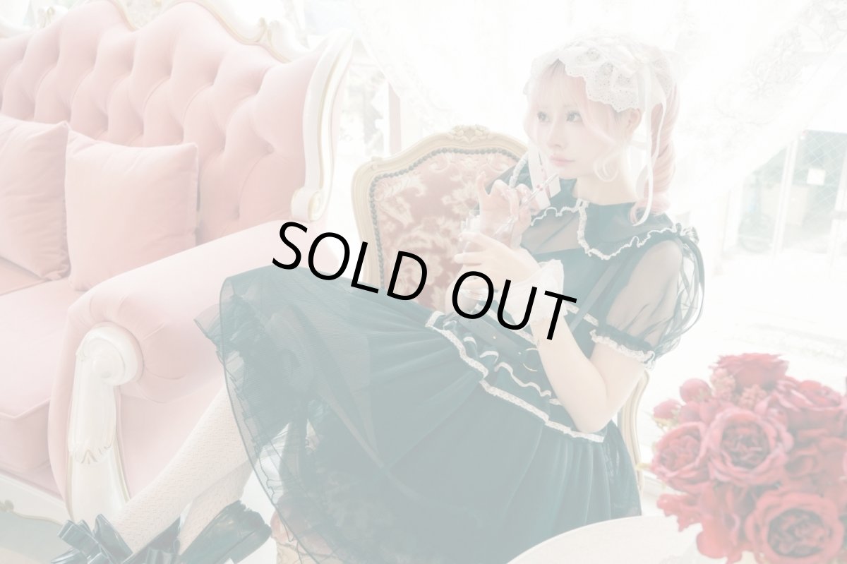 画像2: lace ribbon head dress（レースリボンヘッドドレス） (2)