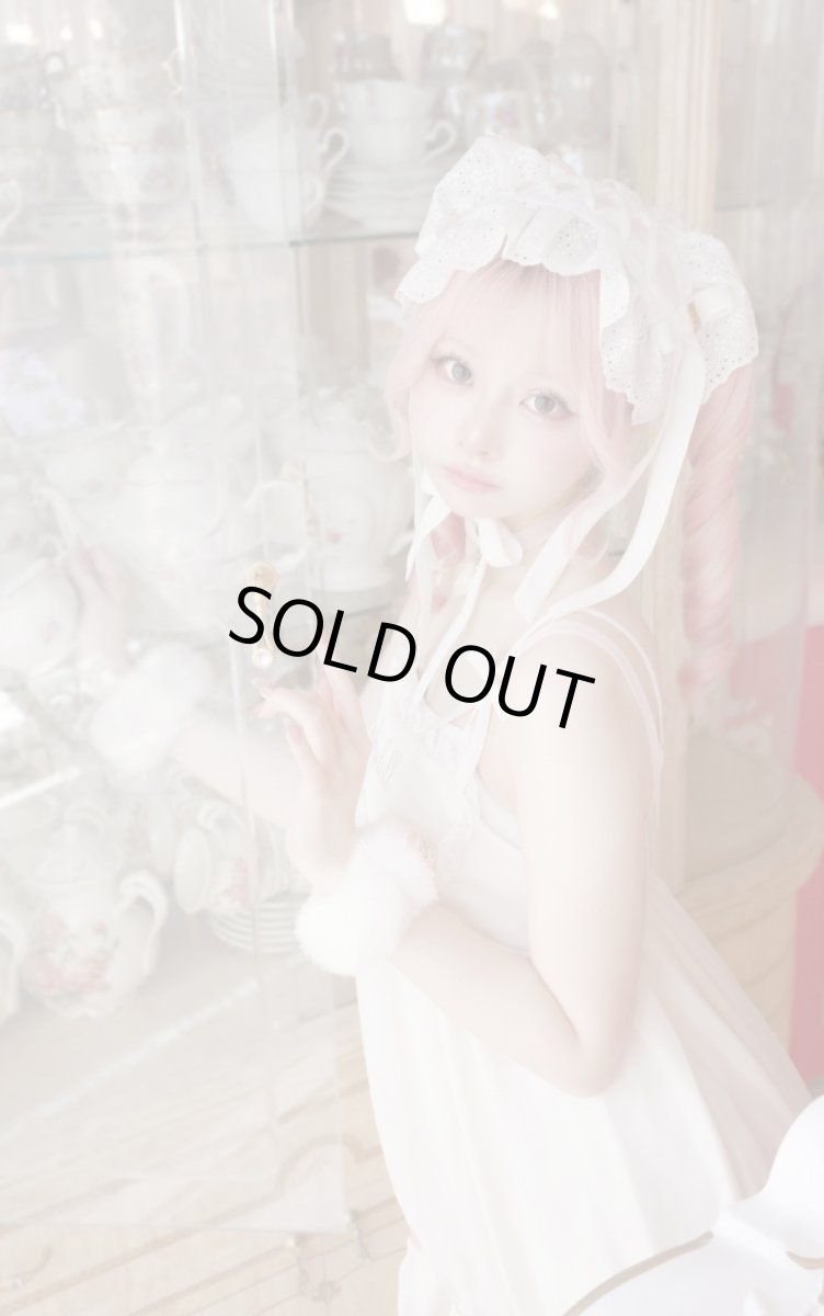 画像1: lace ribbon head dress（レースリボンヘッドドレス） (1)