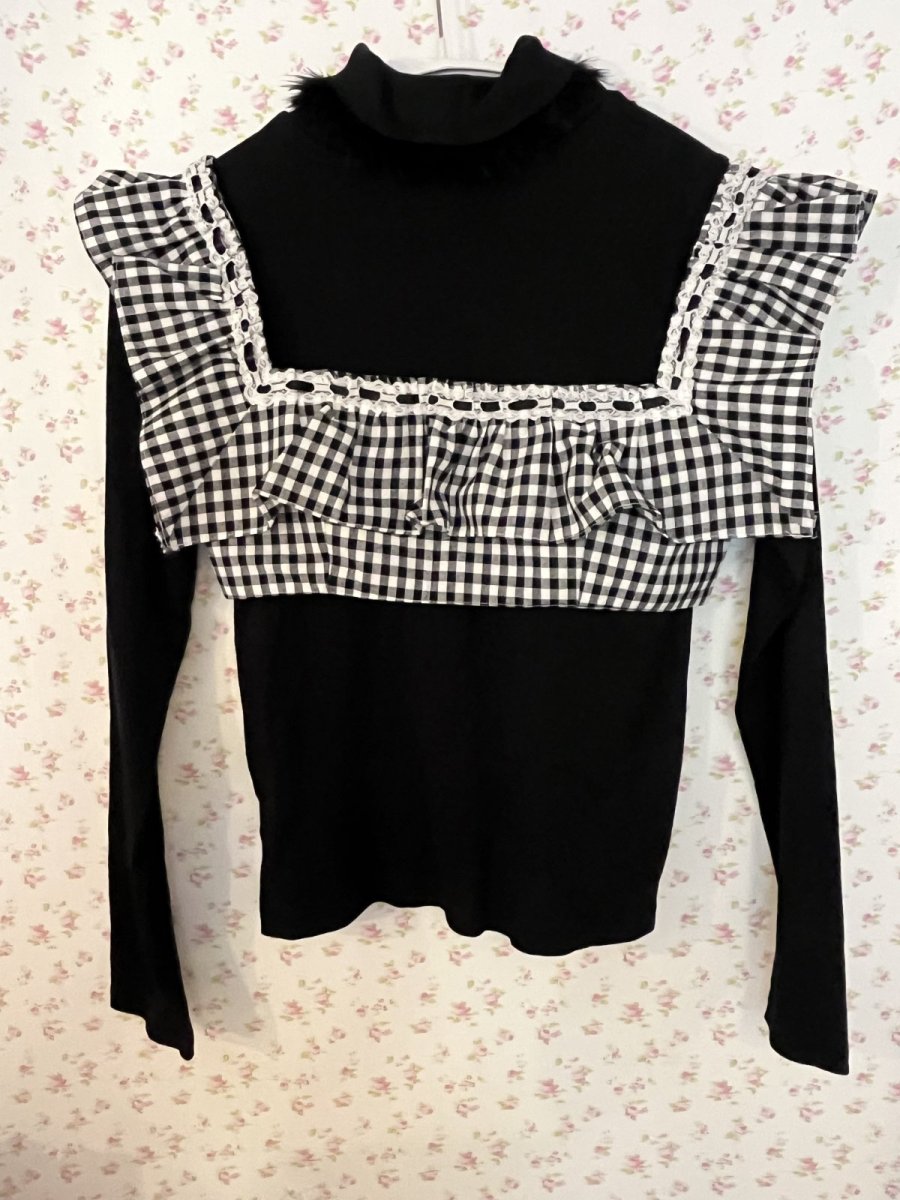 画像3: 【SAMPLE SALE】フリルカラートップス＆タートルトップス (3)