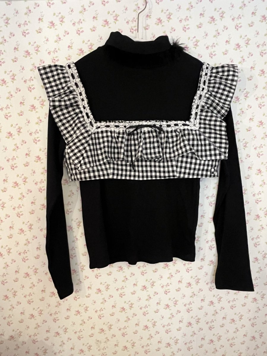 画像1: 【SAMPLE SALE】フリルカラートップス＆タートルトップス (1)