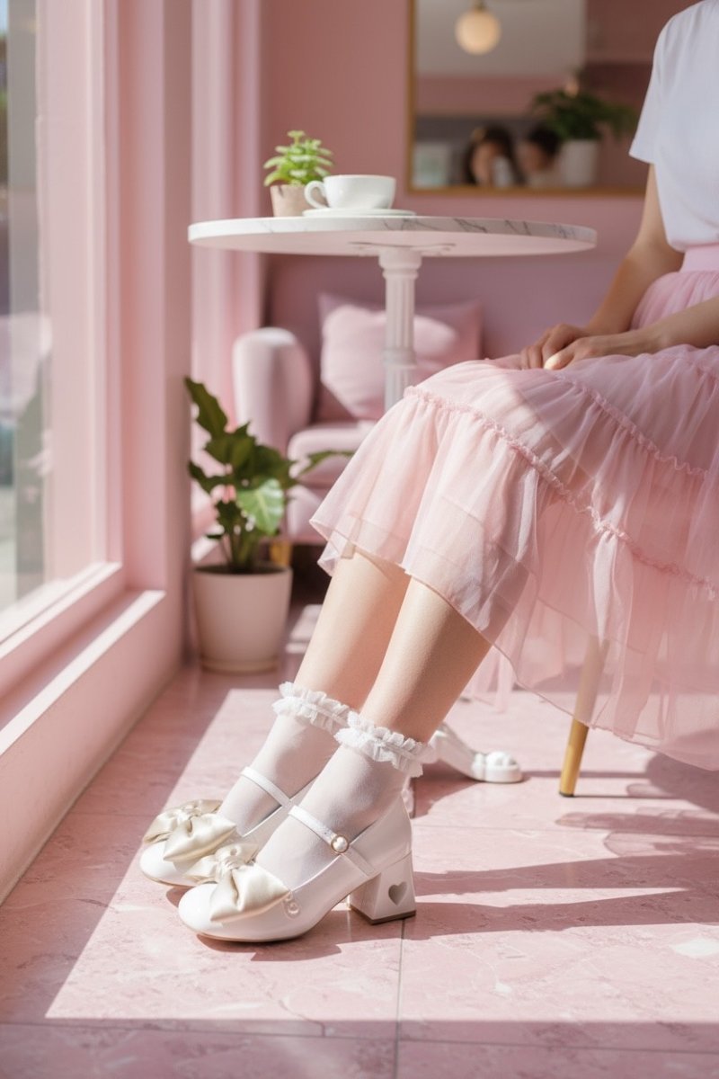 画像2: ribbon shoes（リボンシューズ） (2)