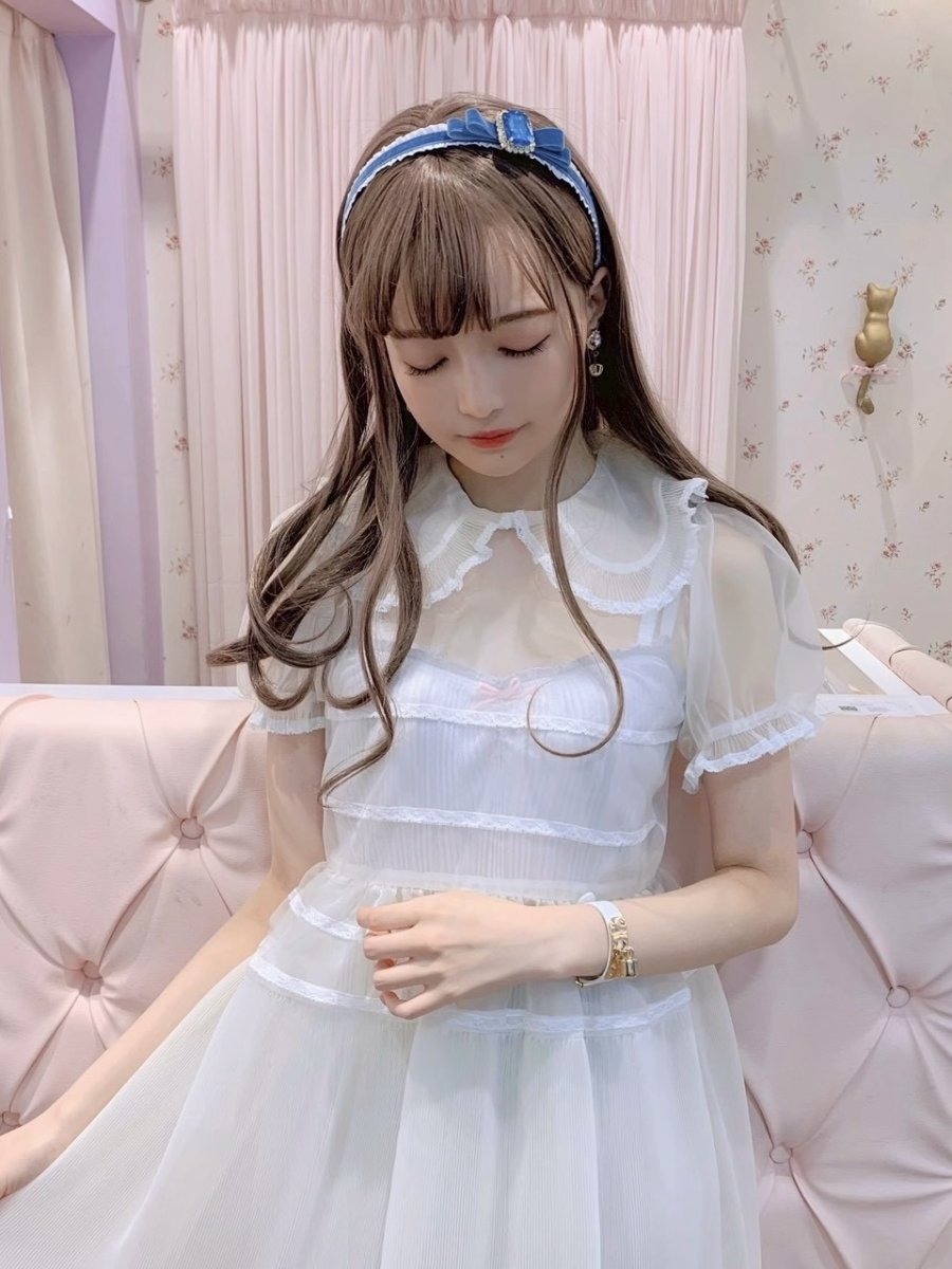 画像21: sheer pleats one-piece-dress（シアープリーツワンピース） (21)