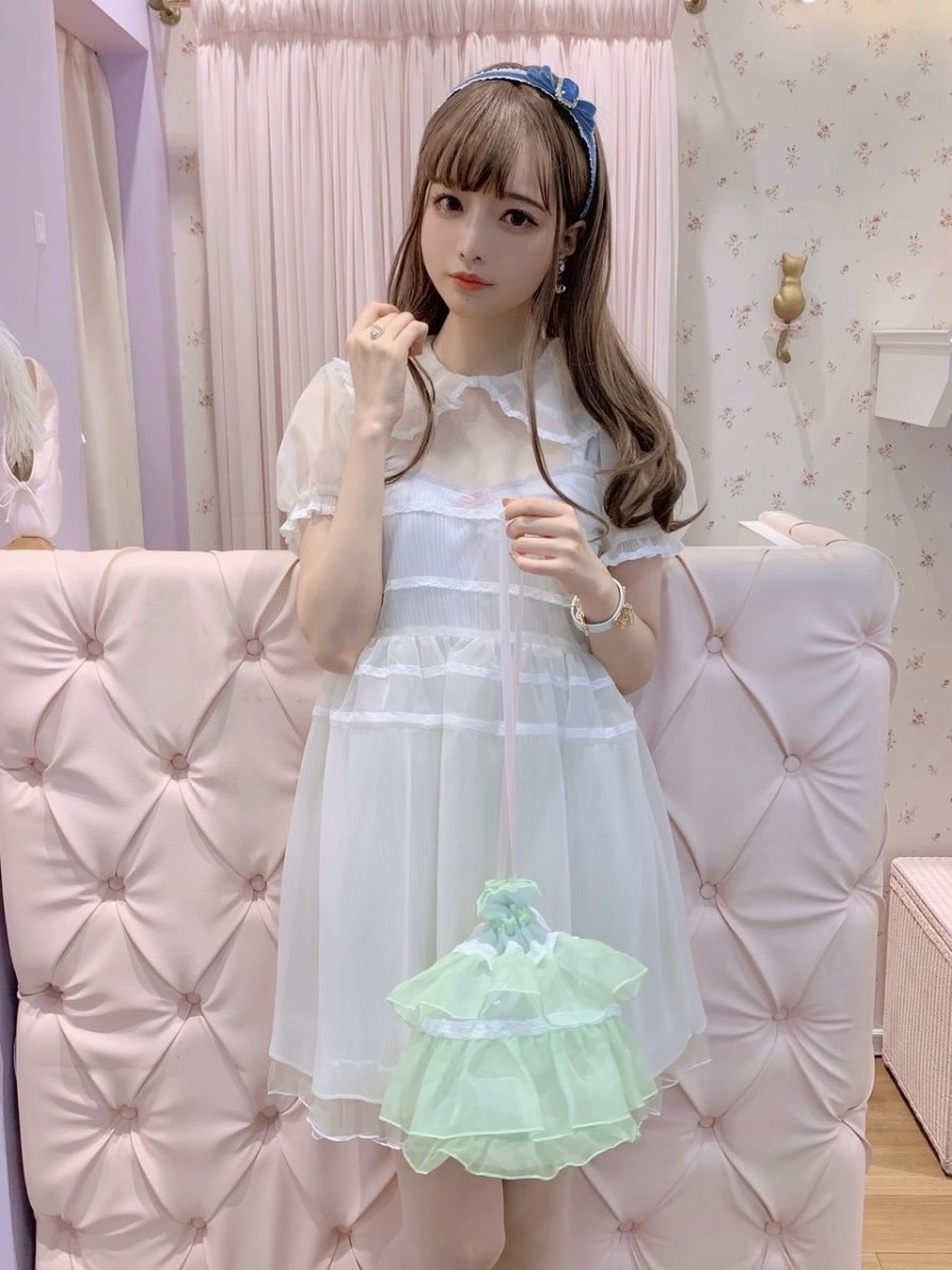 画像20: sheer pleats one-piece-dress（シアープリーツワンピース） (20)