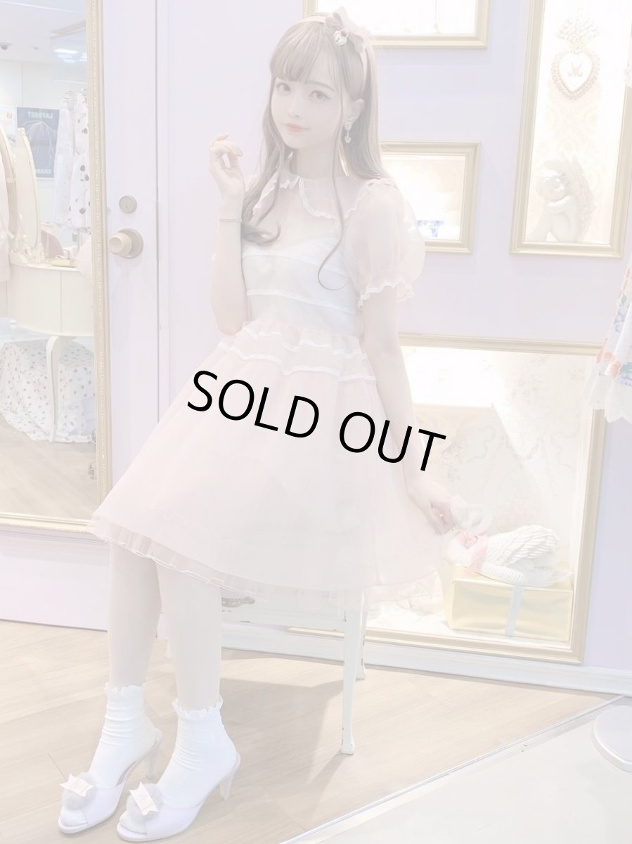 画像1: 【limited sale】sheer pleats one-piece-dress（シアープリーツワンピース） (1)