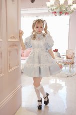 画像2: 【予約商品】macaron doll one-piece dress＆ribbon clip（マカロンドールワンピース＆リボンクリップ） (2)