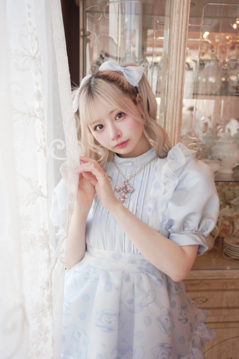 画像24: 【予約商品】macaron doll one-piece dress＆ribbon clip（マカロンドールワンピース＆リボンクリップ） (24)