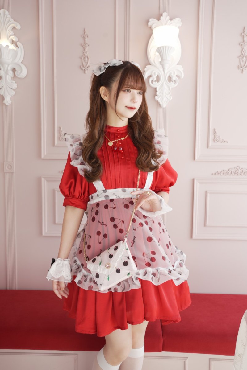 画像8: 【予約商品】cherry doll one-piece dress＆ribbon clip（チェリードールワンピース＆リボンクリップ） (8)