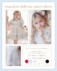 画像4: 【予約商品】macaron doll one-piece dress＆ribbon clip（マカロンドールワンピース＆リボンクリップ） (4)