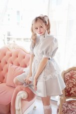 画像14: 【予約商品】macaron doll one-piece dress＆ribbon clip（マカロンドールワンピース＆リボンクリップ） (14)