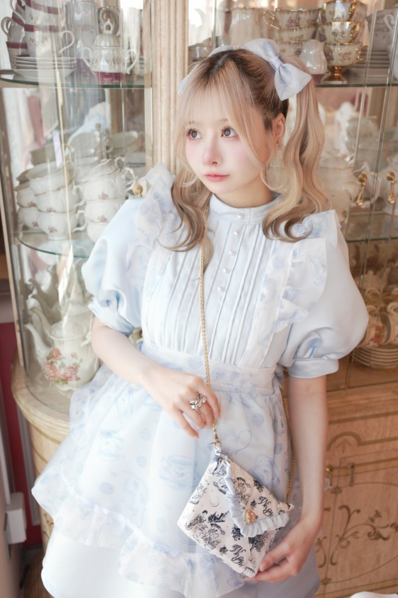 画像11: 【予約商品】macaron doll one-piece dress＆ribbon clip（マカロンドールワンピース＆リボンクリップ） (11)