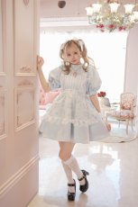画像3: 【予約商品】macaron doll one-piece dress＆ribbon clip（マカロンドールワンピース＆リボンクリップ） (3)
