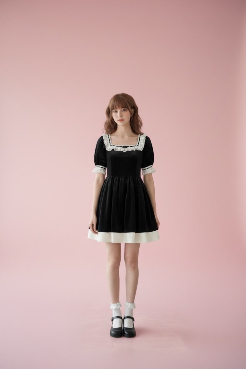 画像2: dorothyone-piece-dress（ドロシーワンピース）＋ヘッドドレス (2)