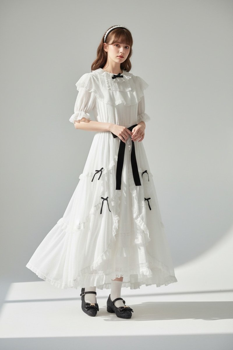 画像2: 【ワンピースのみ】cotton doll one-piece dress（コットンドールワンピース） (2)