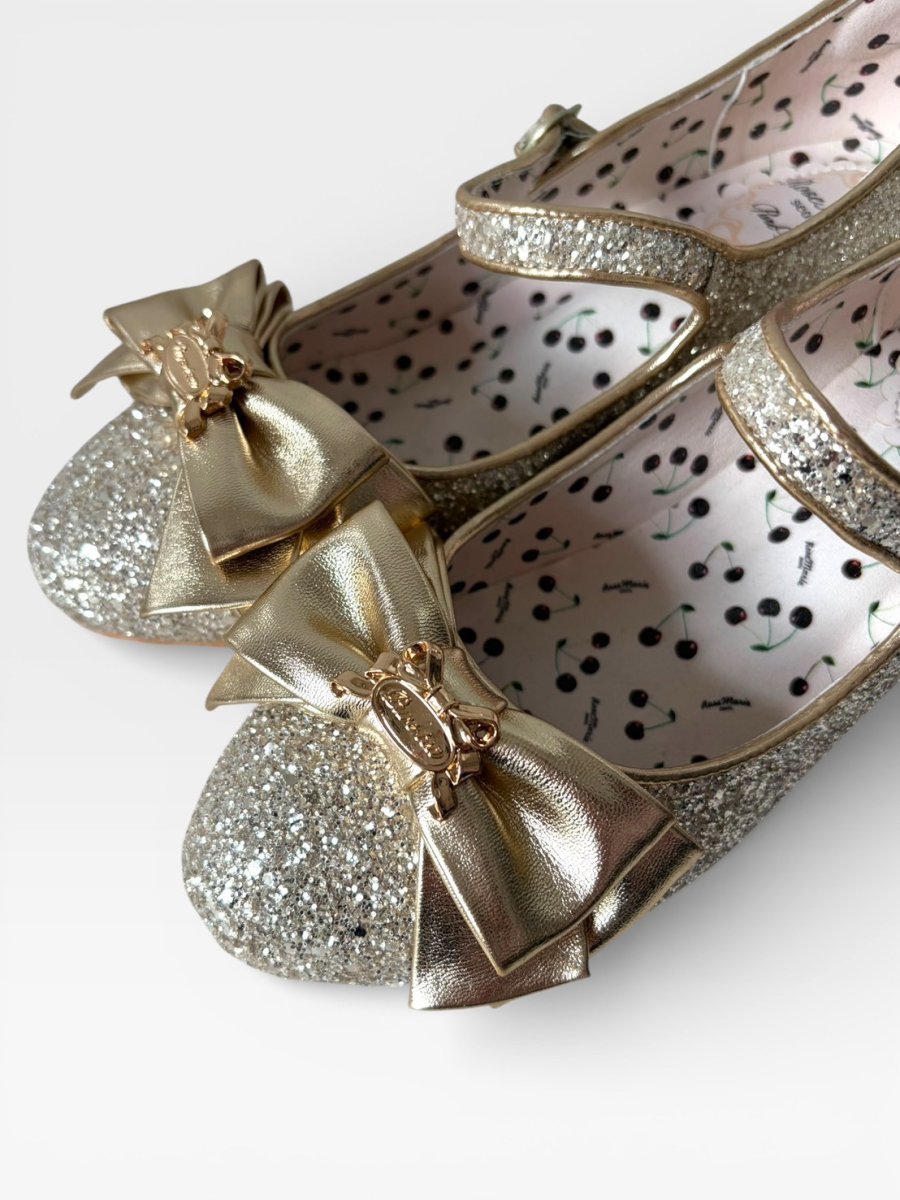 画像10: 【予約商品】ribbon glitter shoes（リボングリッターシューズ)  (10)