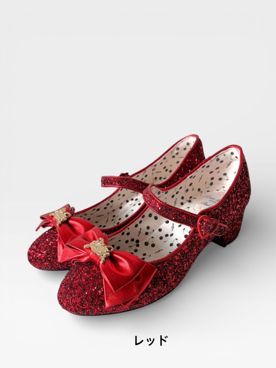 画像7: 【予約商品】ribbon glitter shoes（リボングリッターシューズ)  (7)
