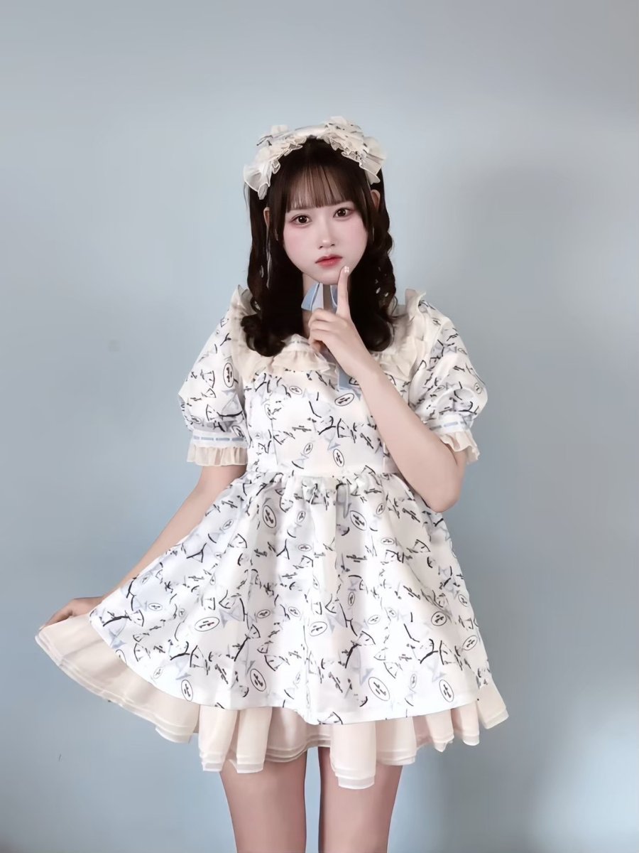 画像5: dorothyone-piece-dress（ドロシーワンピース）＋ヘッドドレス (5)