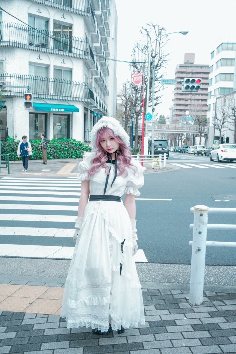 画像4: 【3点セット】cotton doll one-piece dress（コットンドールワンピース） (4)