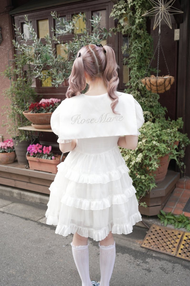 画像4: 【予約商品】Sophia sailor one-piece dress（ソフィアセーラーワンピース） (4)