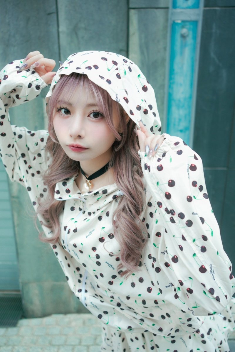 画像5: cherry hoodie&skirt（チェリーフーディ＆スカート） (5)