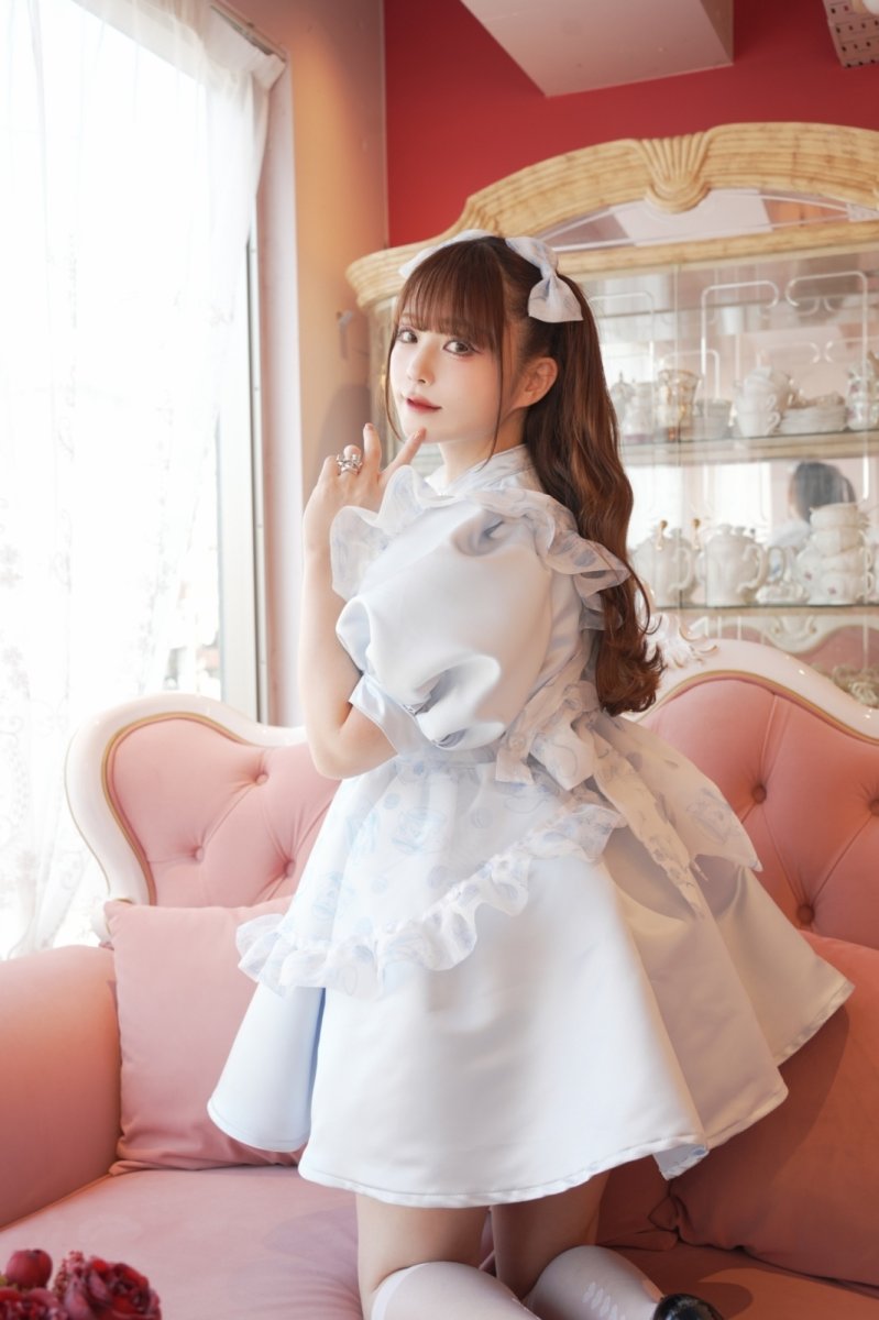 画像15: cherry doll one-piece dress＆ribbon clip（チェリードールワンピース＆リボンクリップ） (15)