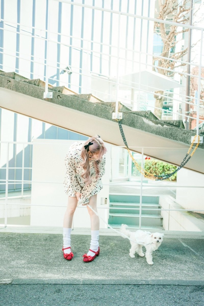 画像8: cherry hoodie&skirt（チェリーフーディ＆スカート） (8)