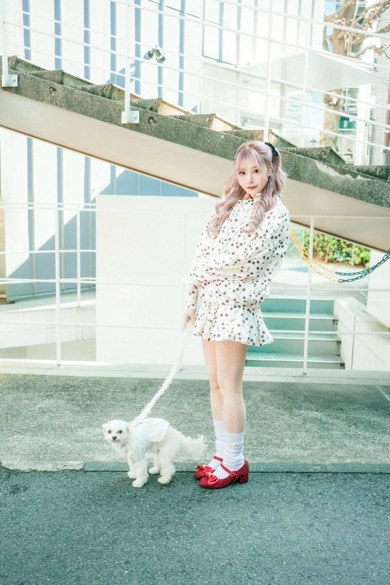 画像7: cherry hoodie&skirt（チェリーフーディ＆スカート） (7)