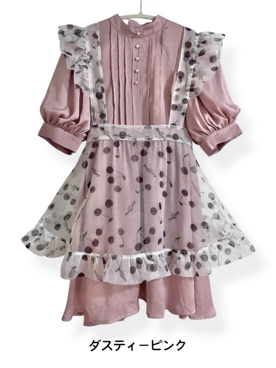 画像26: cherry doll one-piece dress＆ribbon clip（チェリードールワンピース＆リボンクリップ） (26)