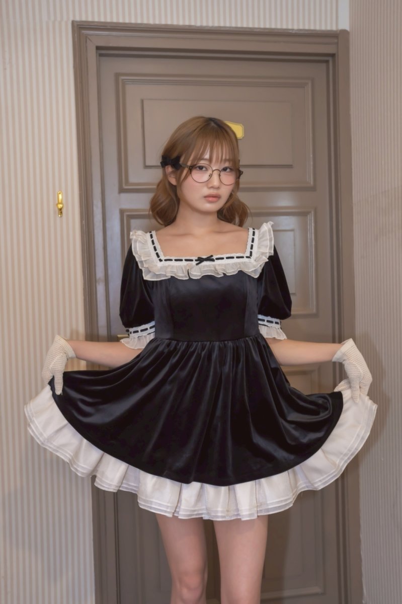 画像2: dorothyone-piece-dress（ドロシーワンピース）＋ヘッドドレス (2)