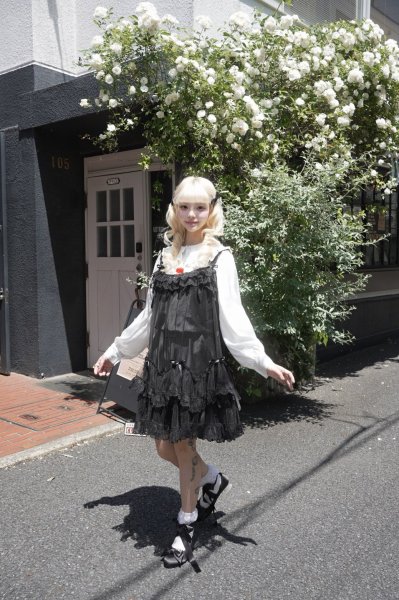 tulle one-piece dress（チュールワンピース） - RoseMarie seoir