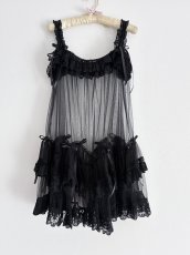 画像15: tulle one-piece dress（チュールワンピース/ホワイト） (15)