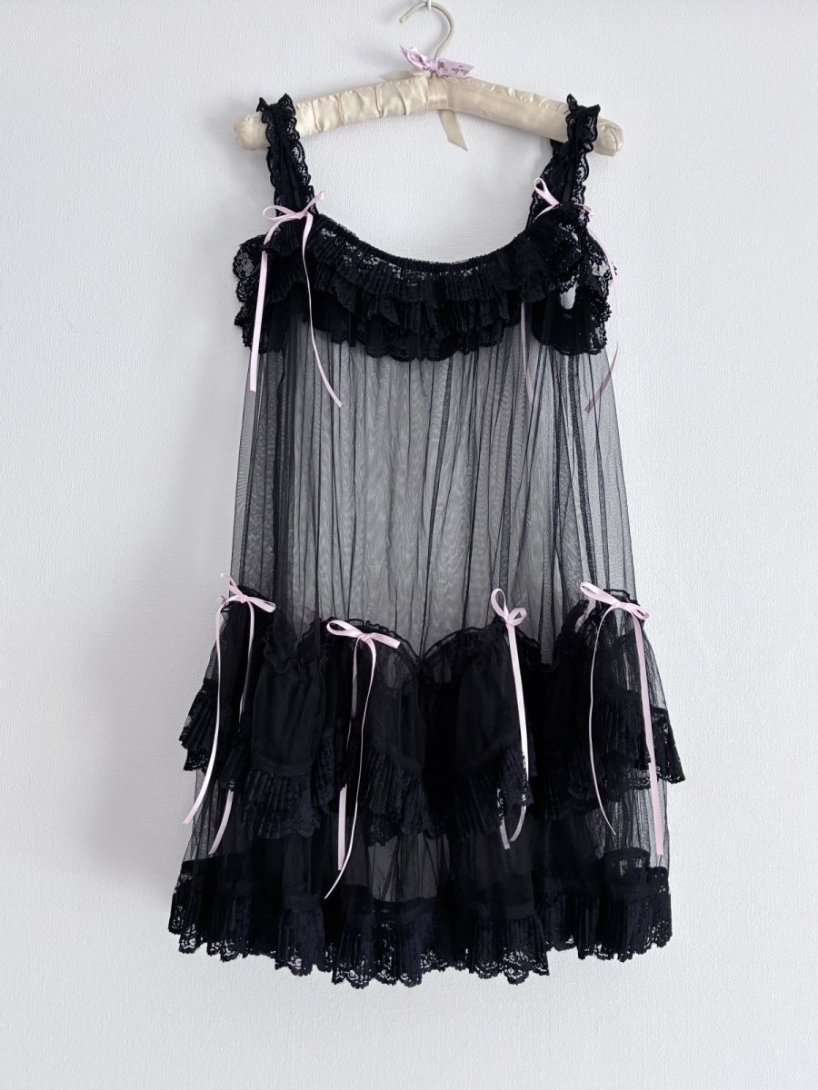 画像17: tulle one-piece dress（チュールワンピース/ホワイト） (17)