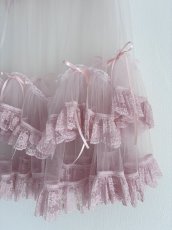 画像20: tulle one-piece dress（チュールワンピース/ホワイト） (20)