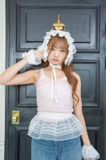 画像1: 【予約商品】lace apron（レースエプロン） (1)