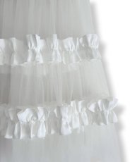 画像16: 【予約商品】ribbon tule one-piece dress（リボンチュールワンピース） (16)