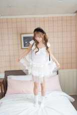 画像4: 【予約商品】ribbon tule one-piece dress（リボンチュールワンピース） (4)