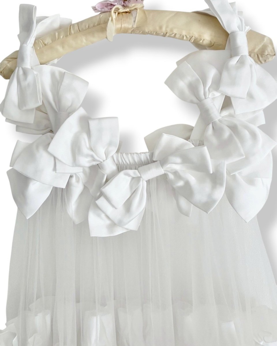画像18: 【予約商品】ribbon tule one-piece dress（リボンチュールワンピース） (18)