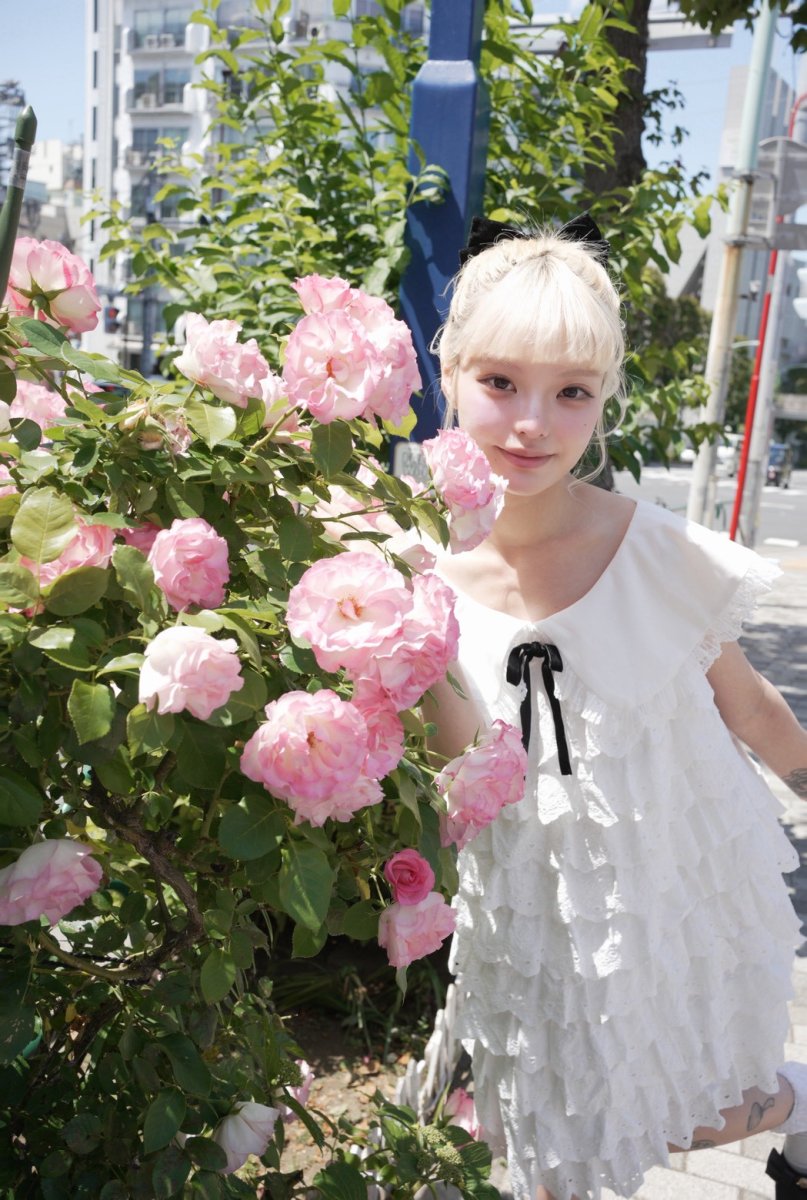 画像14: 【予約商品】frill race one-piece dress（フリルレースワンピース） (14)
